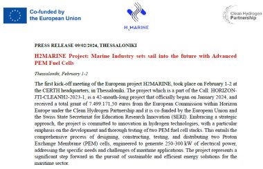 Press Release H2MARINE Project